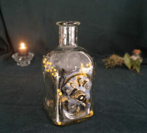 Bougeoir fleuri Œil