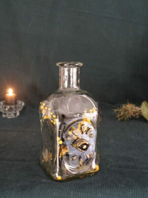 Bougeoir fleuri Œil